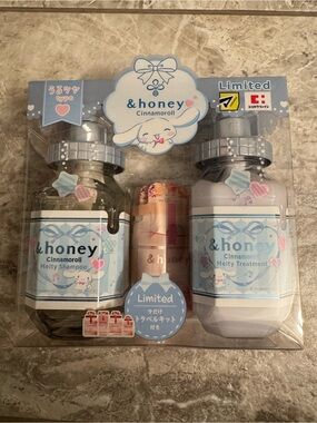 &honey Cinnamoroll Melty Shampoo & Treatment Set